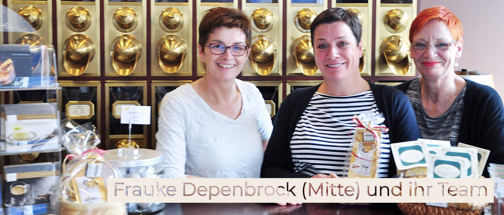 Frauke Depenbrock und ihr Team